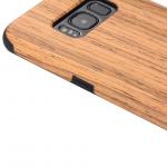 Hot selling for samsung galaxy S8 S8plus nature wooden TPU phone case