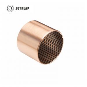 China Alloy Graphite Bronze Bushing Oil Pockets Bronze Wrapped Plain Bearings on sale