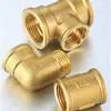 Quality Brass Pipe Connector Threaded Fitting copper pipe elbow tee fittings for sale