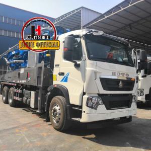 JIUHE BRAND Concrete Machinery 38m Concrete Pump Truck 38X-5Z with 6x4 Sinotruk chassis