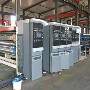 Buy cheap Polychrome Cardboard Printing Flexo Printing Machinery Mechanical Driven Type from wholesalers