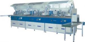 Quality Complex Shapes Screen Printing Machine 380V LWith Hot Stamping And Labeling Function for sale