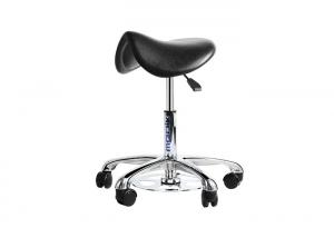 China Antimicrobial  Dental 140mm Gas Spring Lift Ergonomic Saddle Seat Chair on sale