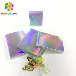 Quality Recyclable Custom Printed Paper Boxes Folding Hologram Gift Card Fleixble Packaging for sale