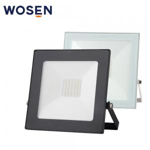 Quality Outdoor 50w Waterproof LED Solar Flood Lights Anti Glare Warm White for sale