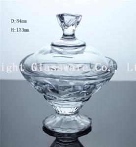 China glass fruit plate supplier, glass candy container use in home & hotel on sale