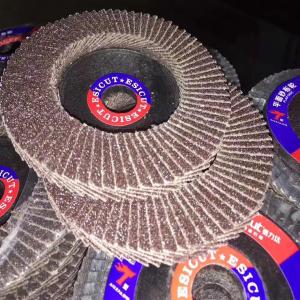 Quality Thick 25-54mm MPA Interlaced Non Woven Flap Disc Plastic Abrasive Wheel for sale