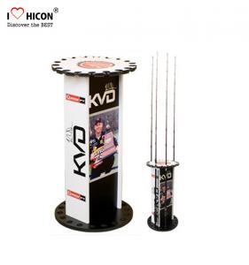 Quality Eye-catching New Customized Fishing Rod Rack Display Stand For Retail Stores for sale