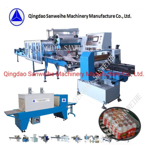 Multi Row SWSF 800 Shrink Wrap Packing Machine Secondary Packing SWD 4000