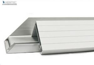 China Black / Silvery Anodized 6063 Aluminum Solar Panel Frame / Solar Laminate Panels Profiles on sale