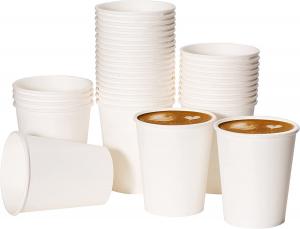 Quality OEM Single Wall Paper Coffee Cup Disposable With Embossing UV Coating Printing for sale