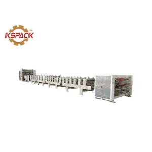 Buy cheap Automatic 5 Ply Corrugated Board Production Line Speed 60-80m / min from wholesalers