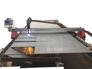 China Gantry Type CNC Plasma Cutter / Plasma CNC Machine 25mm Cutting Thickness on sale