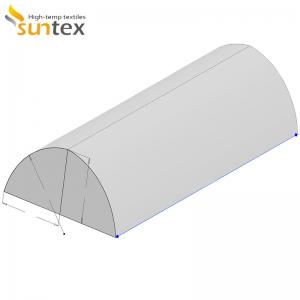 Quality Weather Haven Hangar Cover Fire Resistant Waterproof Fiberglass Fabric Tent Insulation Material for sale