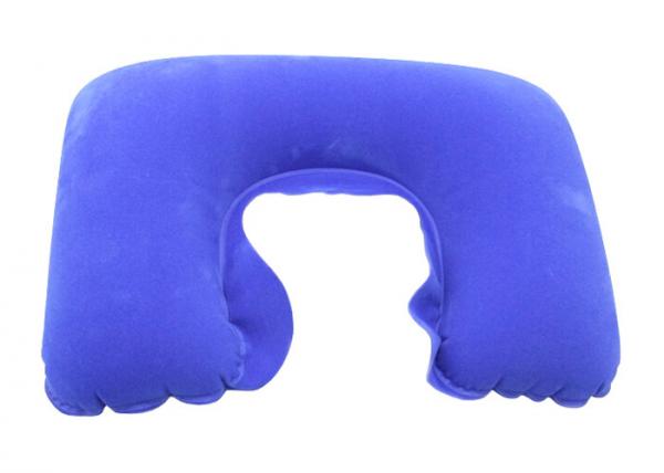 Buy Lightweight Travel Inflatable Pillow , Inflatable Neck Cushion For Plane at wholesale prices
