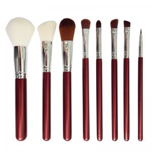 Quality 8pcs Makeup Brush Aluminium Synthetic Hair Private Label Makeup Brush Set With Bag for sale