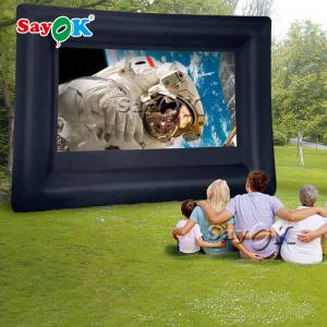 Quality Projection Cloth Water Proof Inflatable Movie Screen for sale