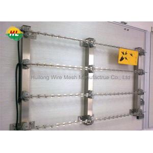 China 10m Concertina Razor Wire Fence , ASTM 1400MPA Razor Blade Fencing on sale
