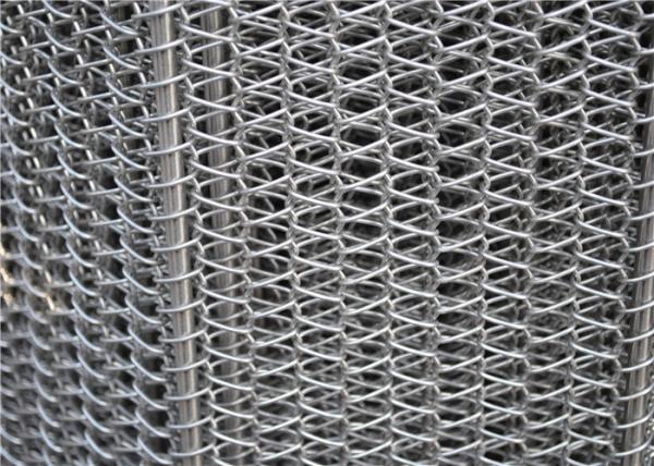 Buy 304 316 316L 430 310 Stainless Steel Wire Mesh Conveyor Belt With Chian Alkali Resistant at wholesale prices