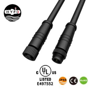 Buy cheap Customizable M12 HYFD IP68 Waterproof Cable Connector from wholesalers