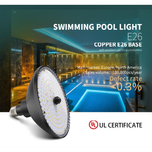 SMD2835 18W Par56 UL Certificated Pool Light Edison Joint
