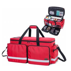Quality Oxygen Tank Empty Nylon Medical First Aid Bag Emergency Bag With Compartment for sale