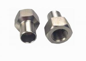 China M12x1 Sleeve Flange Cable End Fittings SS316 Stainless Steel Hex Nut on sale