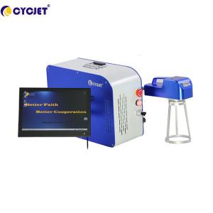 Quality CYCJET 30W Handheld Laser Coding And Marking Machine For Tire Logo QR Code Printing for sale