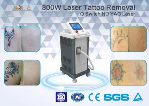 Quality Tattoo Removal Q Switched ND YAG Laser Tattoo  Machine White / Grey Color 2000mj Output Energy for sale