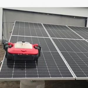 Quality 28 Kgs Solar Panel Cleaning Robot With Automatic Control 5H Cleaning Time for sale