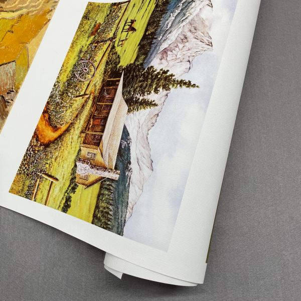 300gsm Poly Cotton Canvas Roll For Large Format Printer And Wall Art
