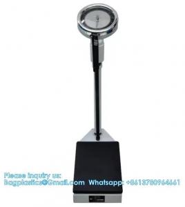Quality Factory Price Human Body Weighing Scale Mechanical Type 160kg Height And Weight Measuring Scale For Adult for sale