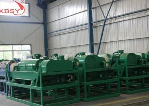 Quality Oilfield Drilling Small Decanter Centrifuge , SS304 Screw Conveyor 3 Phase Decanter for sale