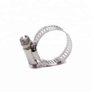 Quality Types Of Hose Clamps Heavy Duty Pipe Fitting Type Hose Clamp Hot hose clip worm clamp for sale