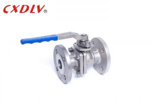 Quality PN16 Stainless Steel Flanged Ball Valve DN50 Handle SS304 SS316 WCB for sale