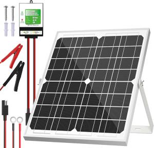China 20W 12V Solar Panel Battery Charger Trickle Maintainer For Motorcycle Automotive on sale
