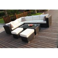 All Weather Sectional Big Size Rattan Outdoor Wicker Patio Sofa Patio Furniture for sale