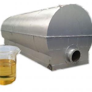 Quality Used Oil Re Refining System For Recycling Black Engine Oil Eco Friendly for sale