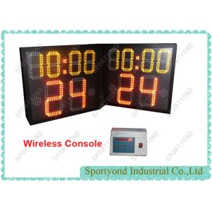 Buy cheap Electronic LED College Basketball 24s Shot Clock With Game Period Time -Size 54 from wholesalers