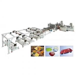 Quality PET PLA  Two Screw Extruder Sheet Extrusion Line for sale