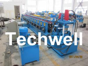 Quality Hydraulic Cutting 14 Station C Shape Purlin Roll Forming Machine With Post - Cutting for sale