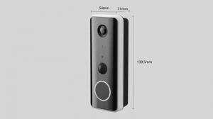 Quality Night Vision WIFI Video Doorbell 4 - 6months Battery Duration Cloud/Micro SD Card Storage for sale
