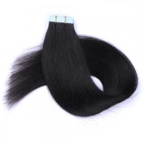 Quality 100% Unprocessed Skin Weft Tape Extensions , Tape Weave Hair Extensions for sale