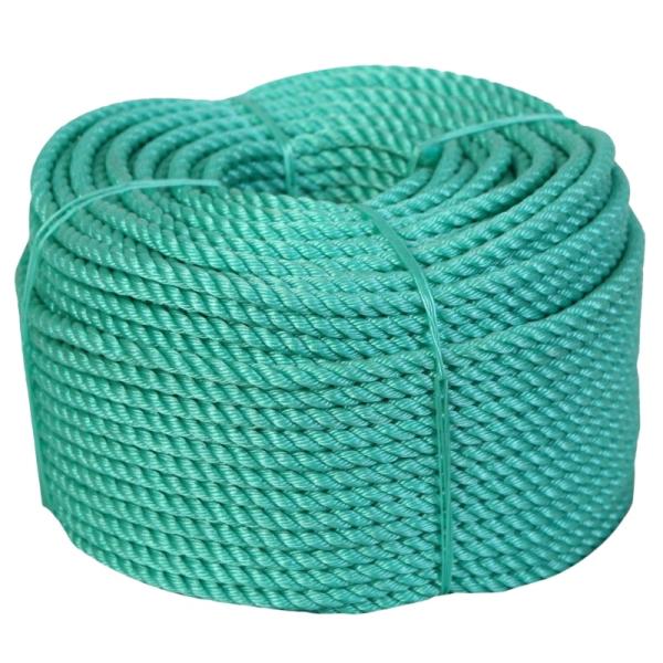3 Strand Polyproplene / Polyester / Nylon Twisted Marine Mooring Rope