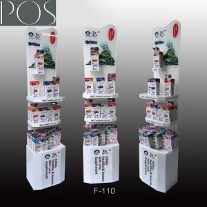 China Custom Acrylic Floor display stand POP display rack for drugs on sale