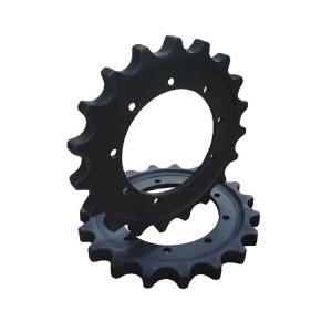 Quality Custom Roller Chain Sprocket Excavator Drive ZAX330 40Mn2 Material for sale