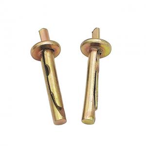 Quality Yellow Zinc Plated M6*40 Concrete Ceiling Anchors Steel Expansion Anchor for sale