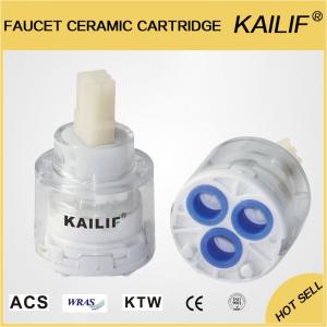 Quality Hot And Cold Water Ceramic Faucet Valve Cartridge 40mm for sale