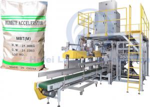 Quality Rubber Accelerator Granule Packing Machine , 10kg - 50kg Paper Bag Packing Machine for sale