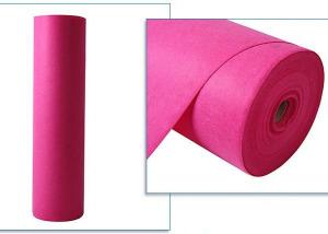 Quality Recyclable PET Spunbond Non Woven Fabric Multicolor Hot Resistance for sale